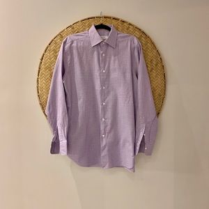Men’s Stylish Purple Ermenegildo Zegna Dress Shirt